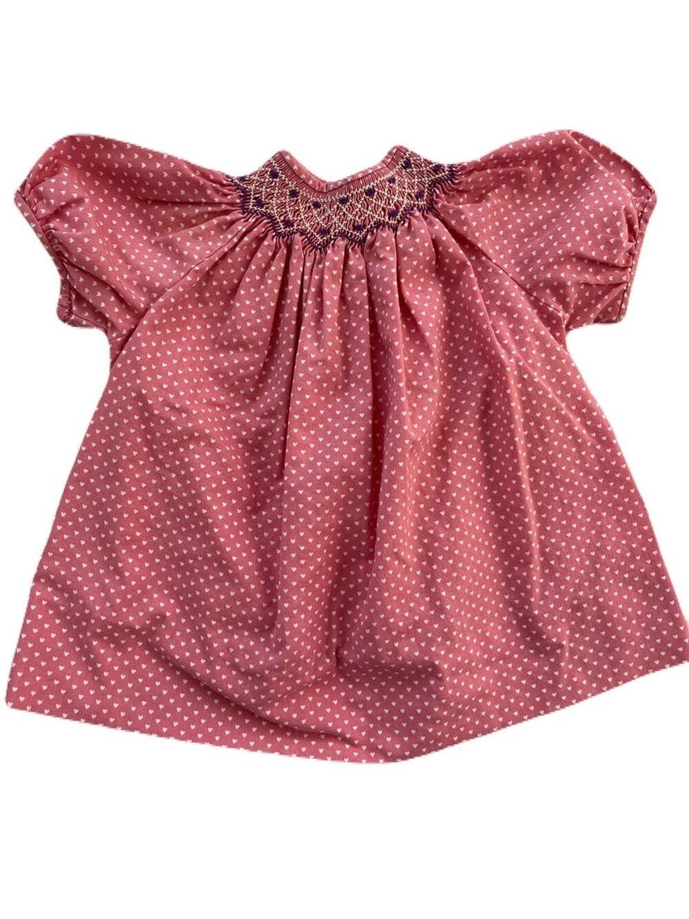 🩵 4/$20 Pink Polka Dot Kids Casual Dress
